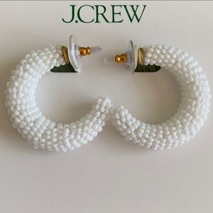 J. Crew Chunky Beaded Earrings